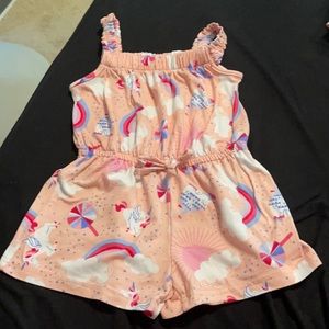 (SUMMER) Toddler girl princess romper